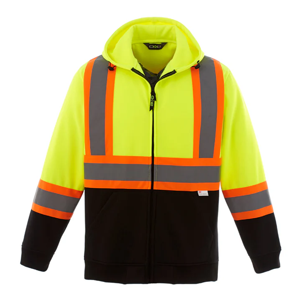 CANADA SPORTSWEAR ADULT FREEDOM HI-VIS FULL-ZIP HOODIE