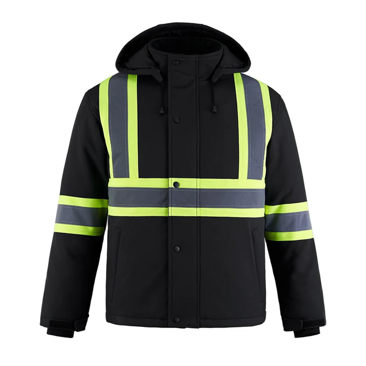 CANADA SPORTSWEAR ADULT FREIGHTLINER HI-VIS INSULATED SOFTSHELL JACKET