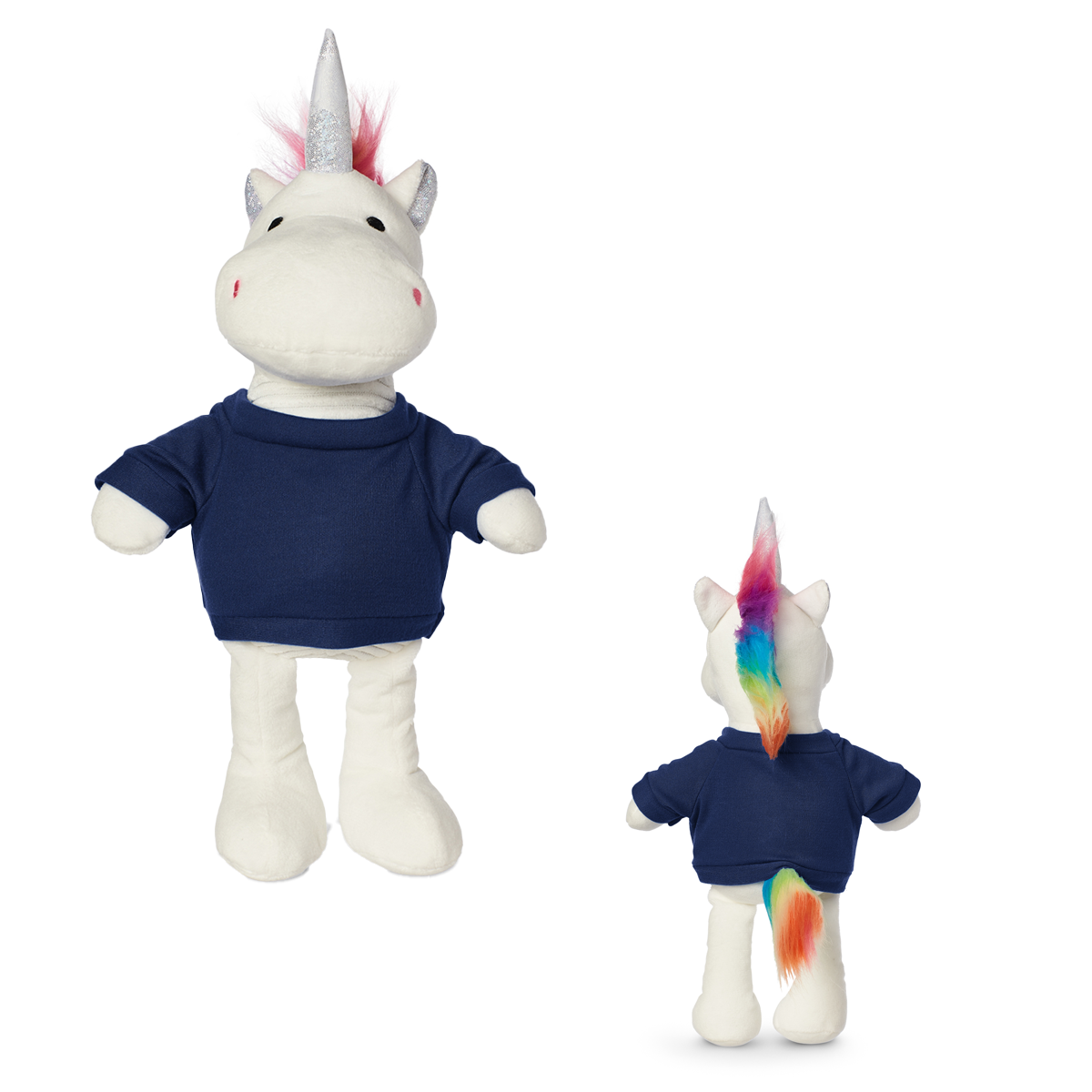 8.5" PLUSH UNICORN WITH T-SHIRT