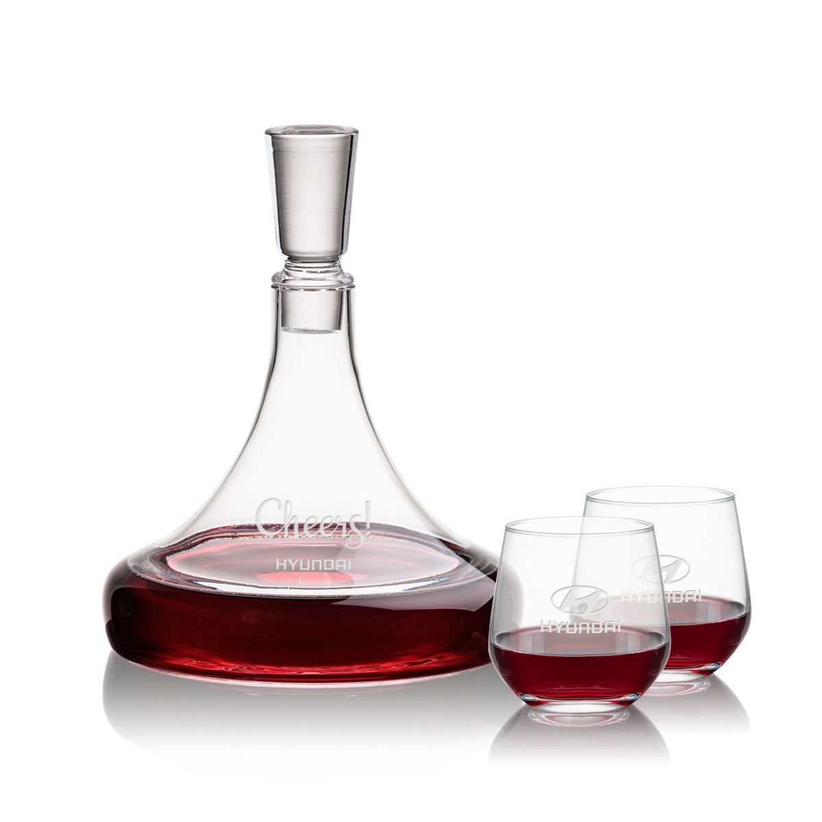 ASHBY DECANTER & CANNES WINE GLASSES