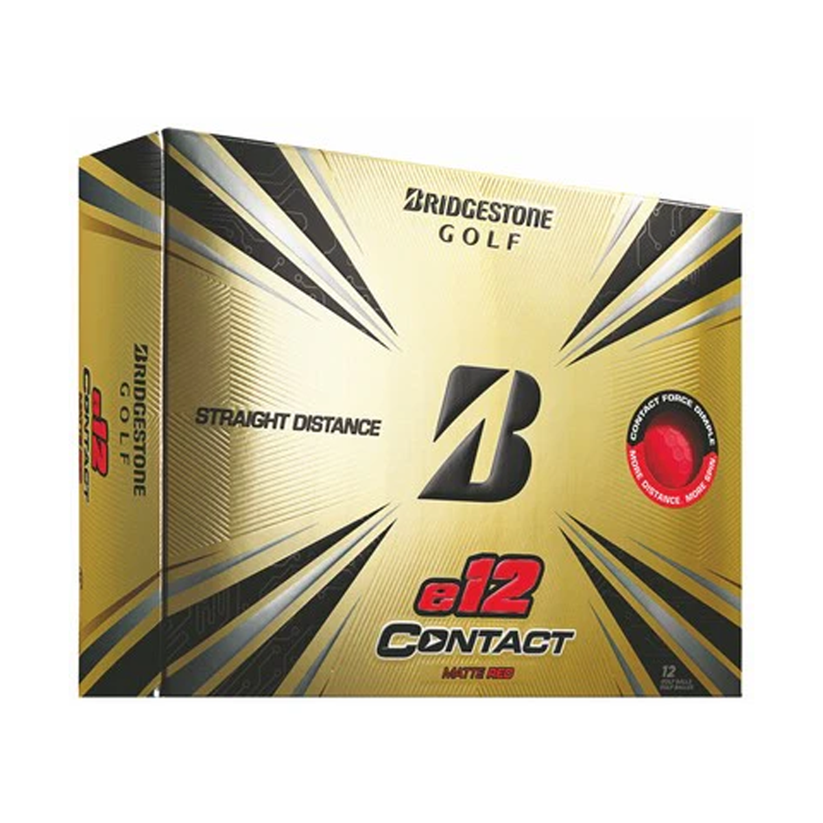 TMB BRIDGESTONE e12 CONTACT GOLF BALLS - DOZEN