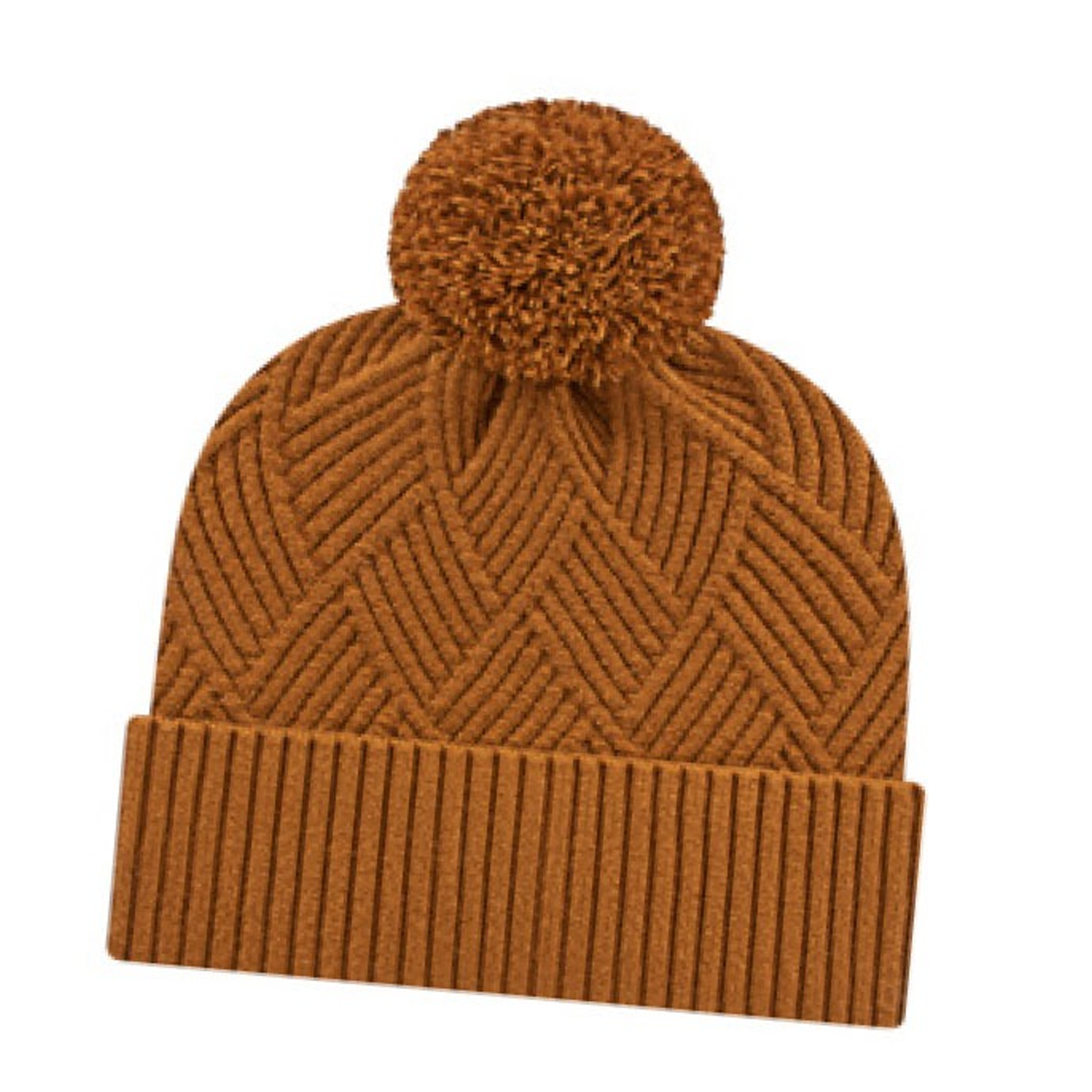 CAP AMERICA PREMIUM DIAGONAL WEAVE KNIT TOQUE WITH CUFF