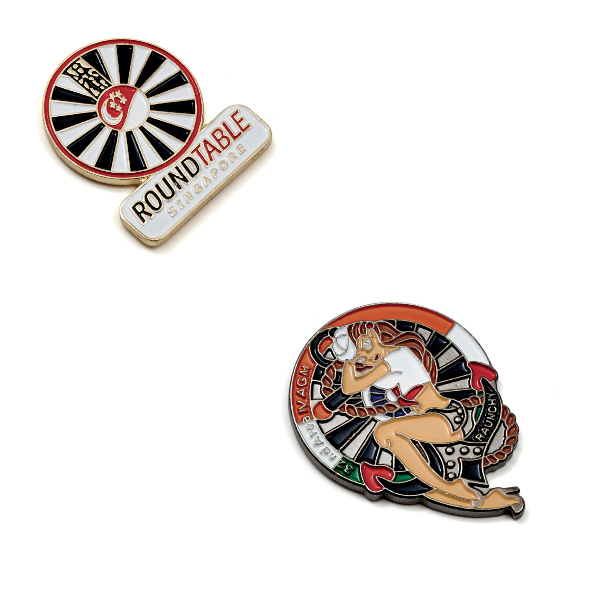 DIE STRUCK SOFT ENAMEL LAPEL PIN