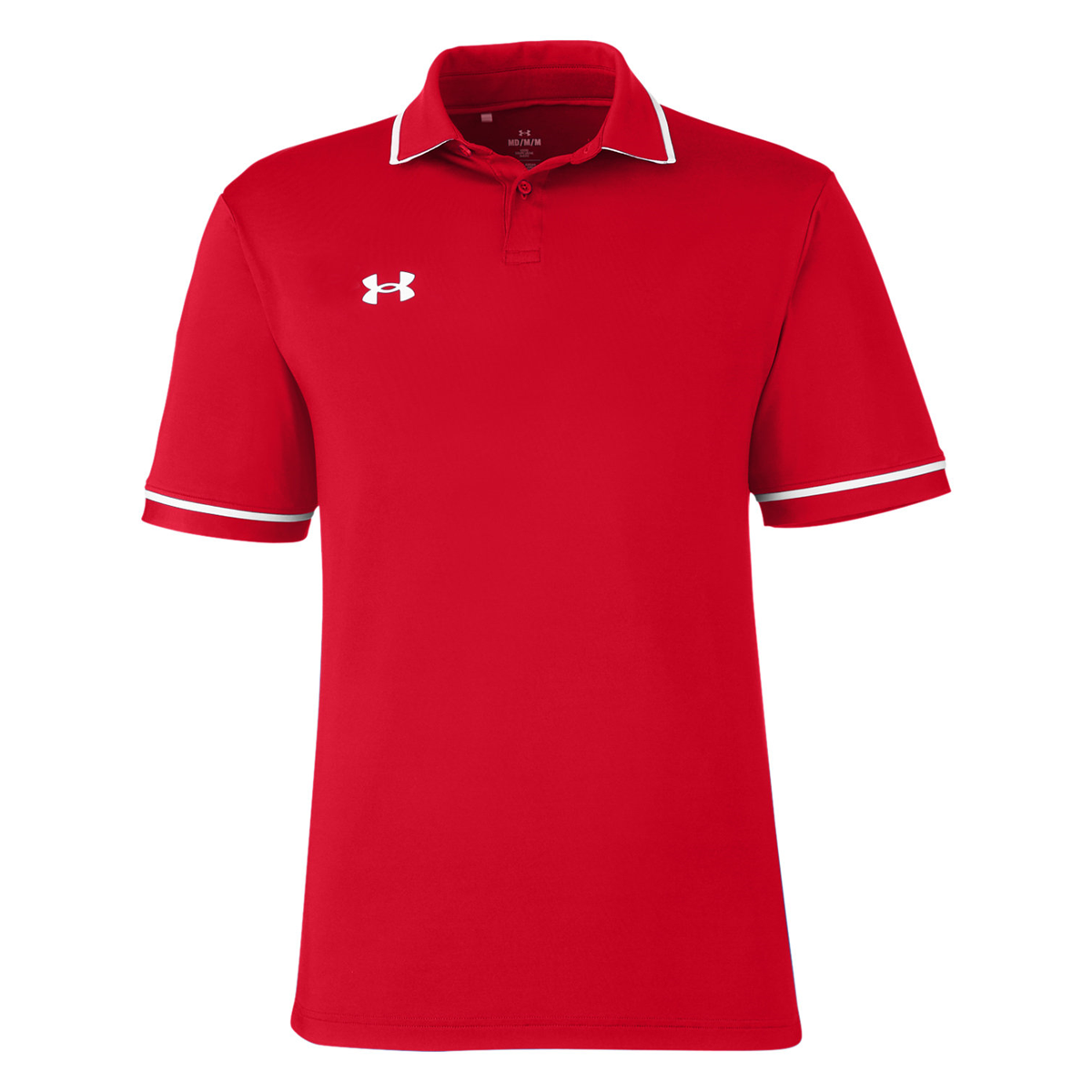 UNDER ARMOUR MEN'S TIPPED TEAMS PERFORMANCE POLO