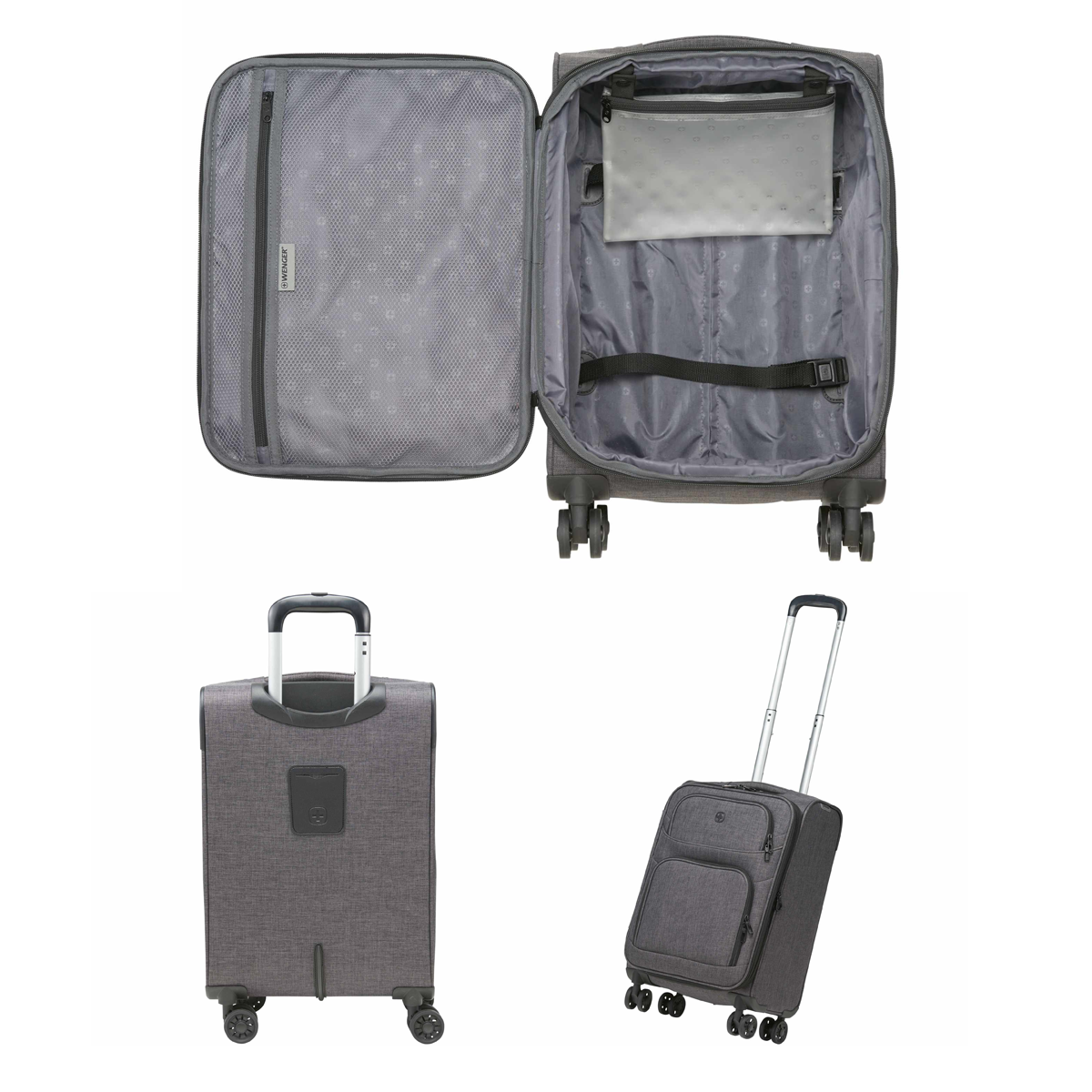 WENGER RPET 21" GRAPHITE CARRY-ON