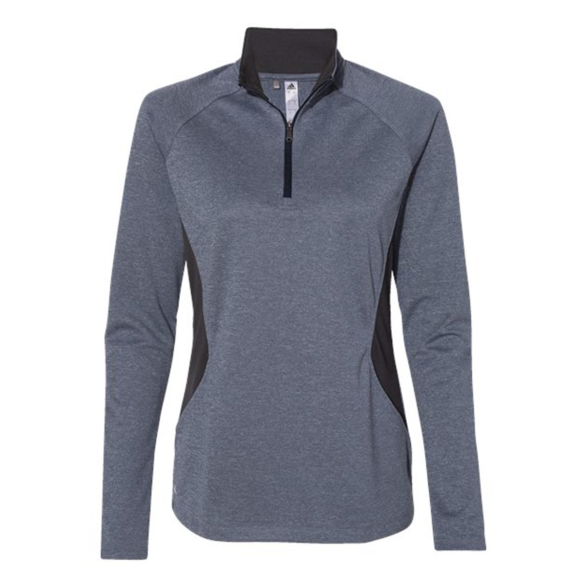 ADIDAS LADIES LIGHTWEIGHT QUARTER-ZIP PULLOVER