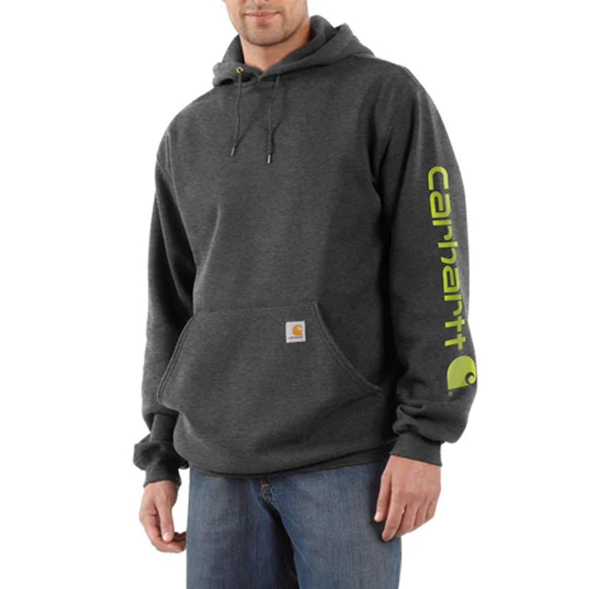 CARHARTT LOOSE FIT MIDWEIGHT LOGO SLEEVE SWEATSHIRT