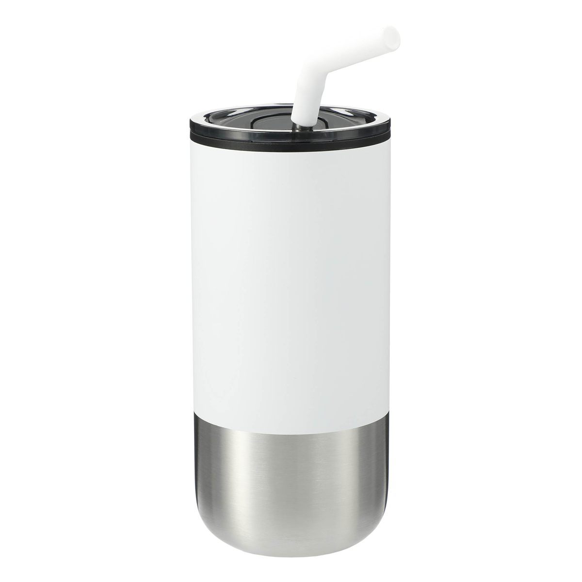 LAGOM INSULATED STAINLESS STEEL TUMBLER WITH STRAW 16oz