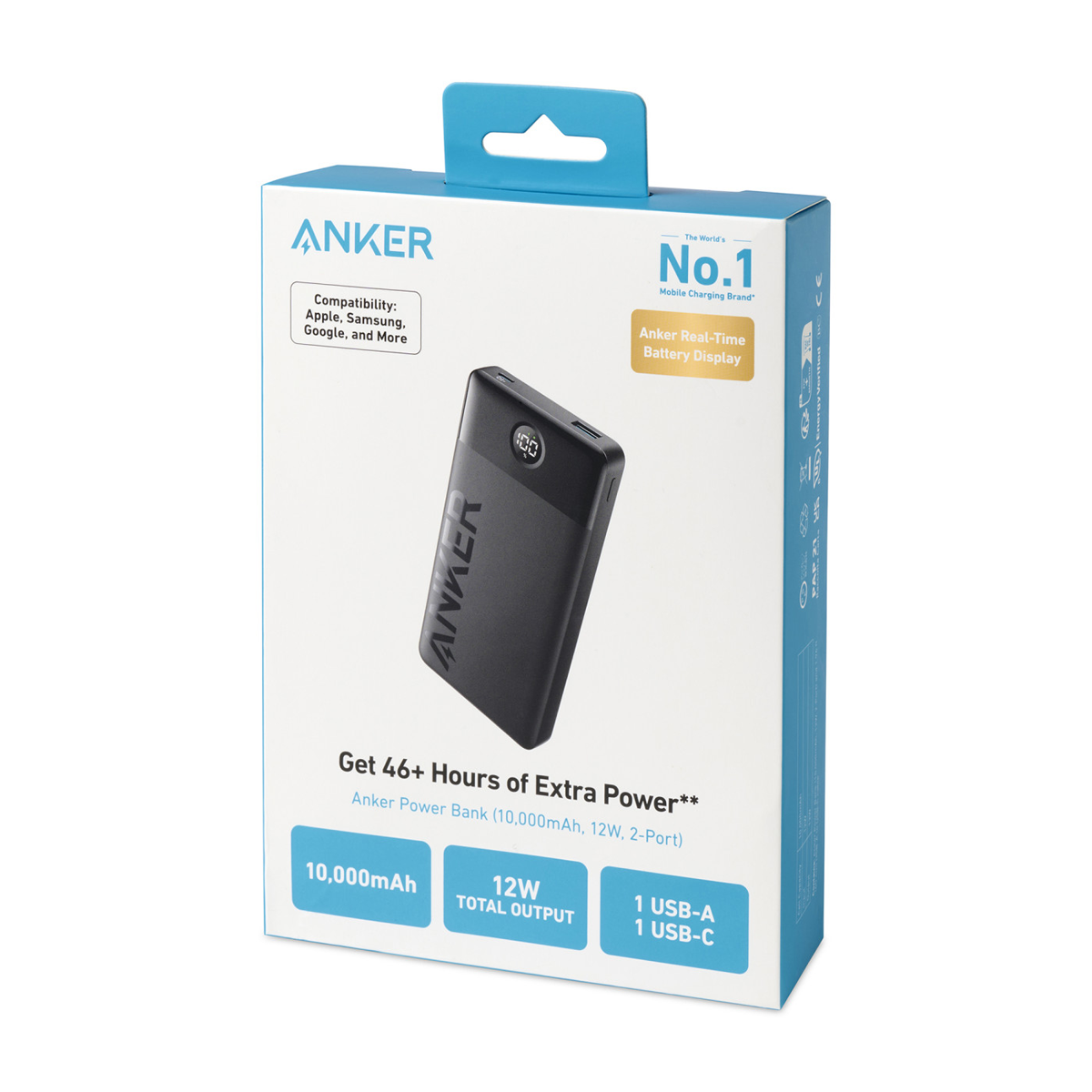 ANKER 324 POWERBANK (10000mAh, 12W, 2-PORT)