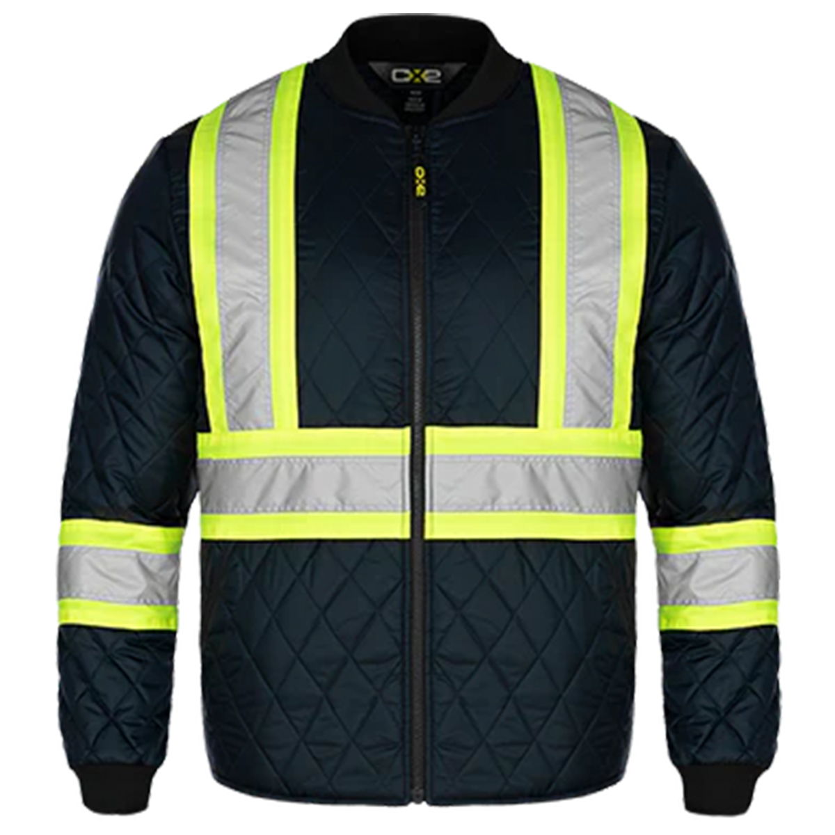 CANADA SPORTSWEAR ADULT PATCH HI-VIS QUILTED JACKET