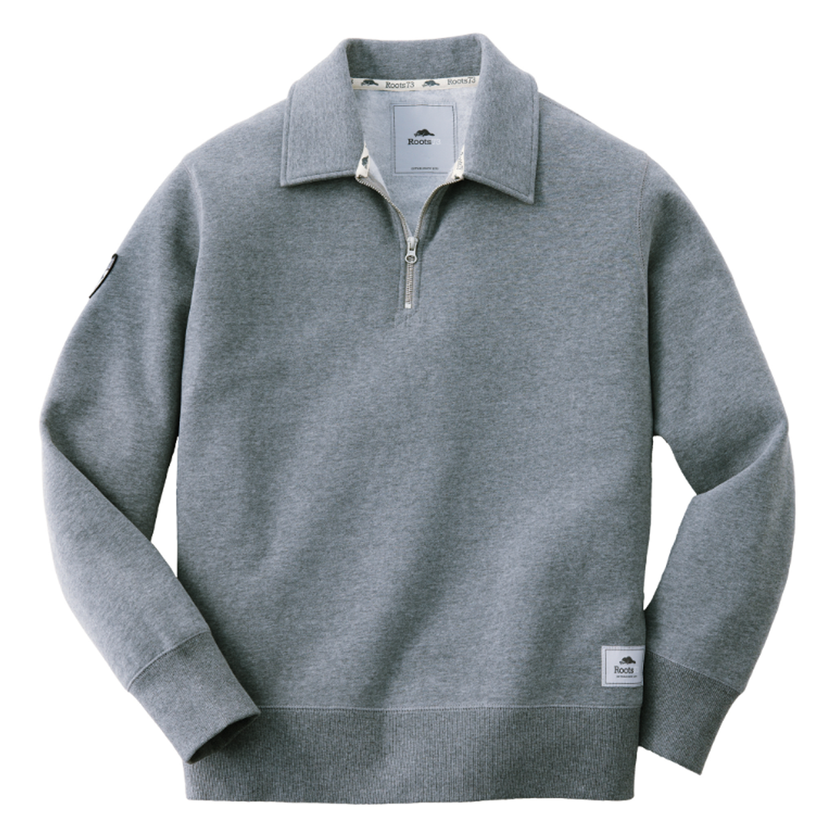 ROOTS73 MEN'S KILLARNEY FLEECE QUARTER-ZIP