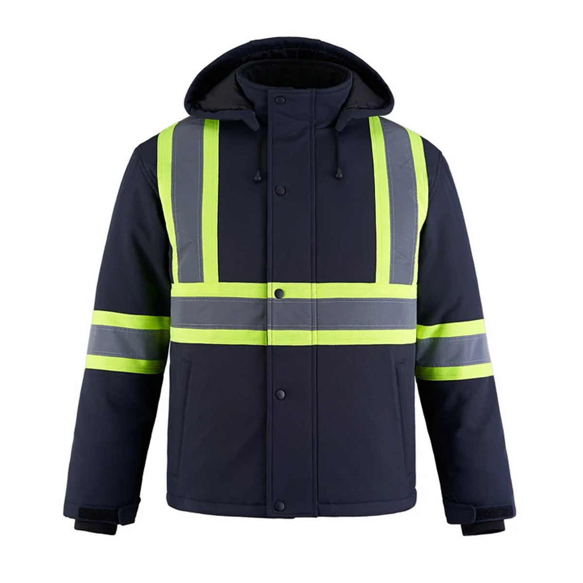 CANADA SPORTSWEAR ADULT FREIGHTLINER HI-VIS INSULATED SOFTSHELL JACKET