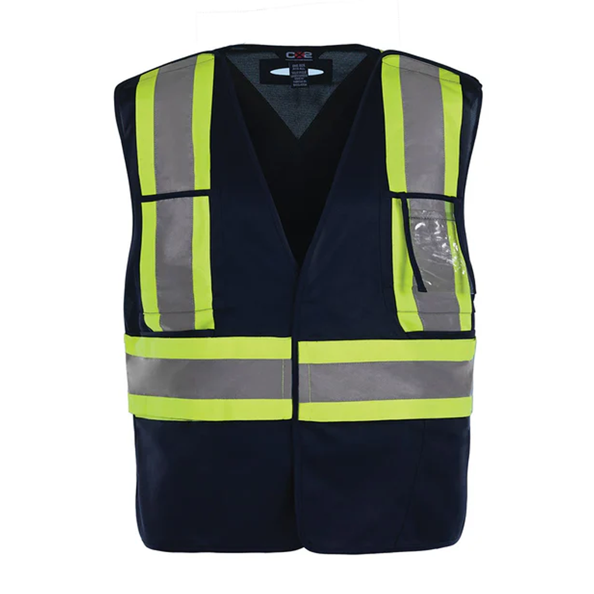 CANADA SPORTSWEAR ADULT PROTECTOR TRICOT HI-VIS 5-POINT TEAR AWAY VEST