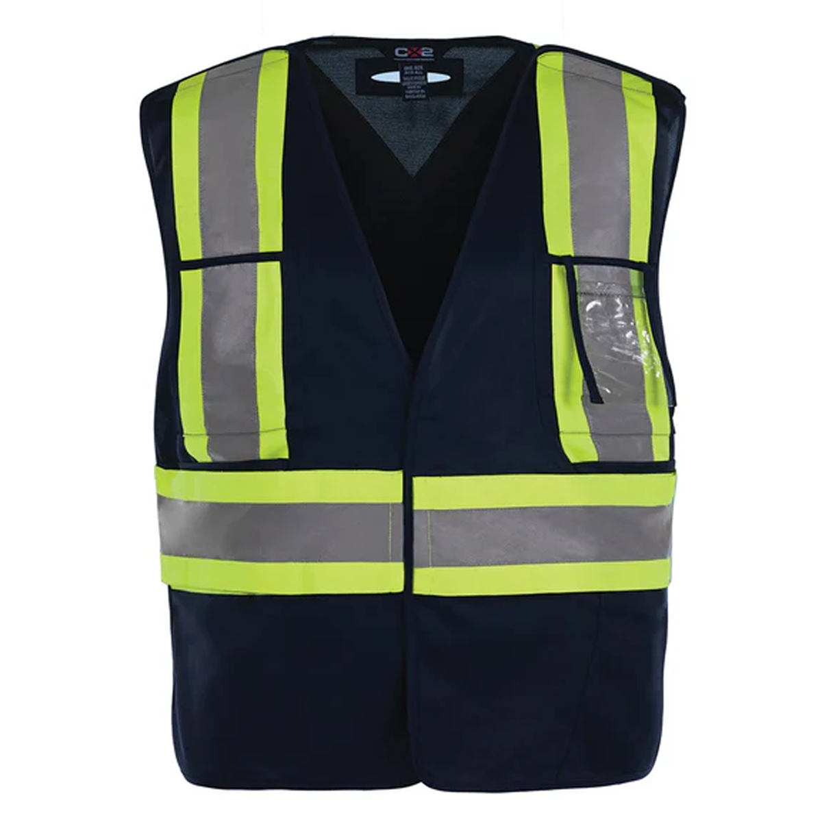 CANADA SPORTSWEAR ADULT PROTECTOR TRICOT HI-VIS 5-POINT TEAR-AWAY VEST