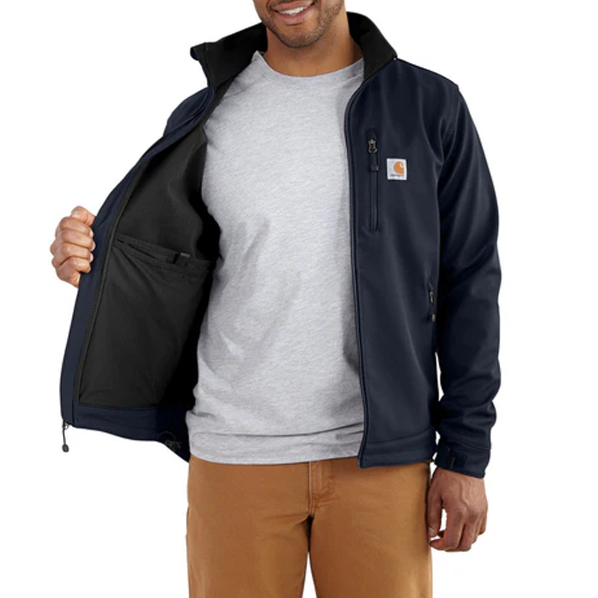 CARHARTT RAIN DEFENDER RELAXED FIT HEAVYWEIGHT SOFTSHELL JACKET