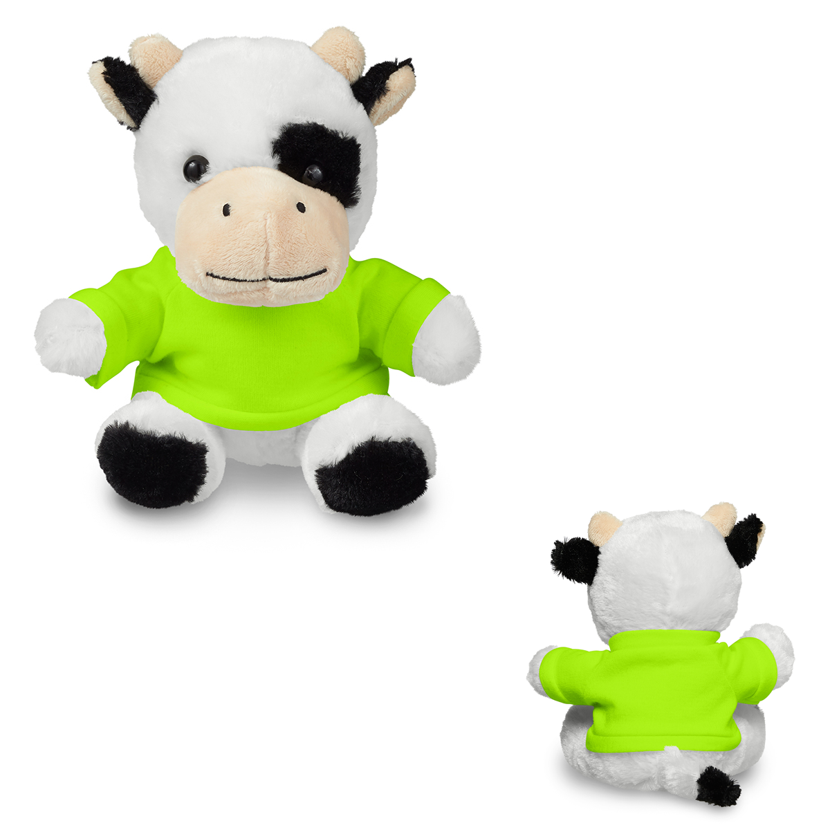 7" PLUSH COW WITH T-SHIRT