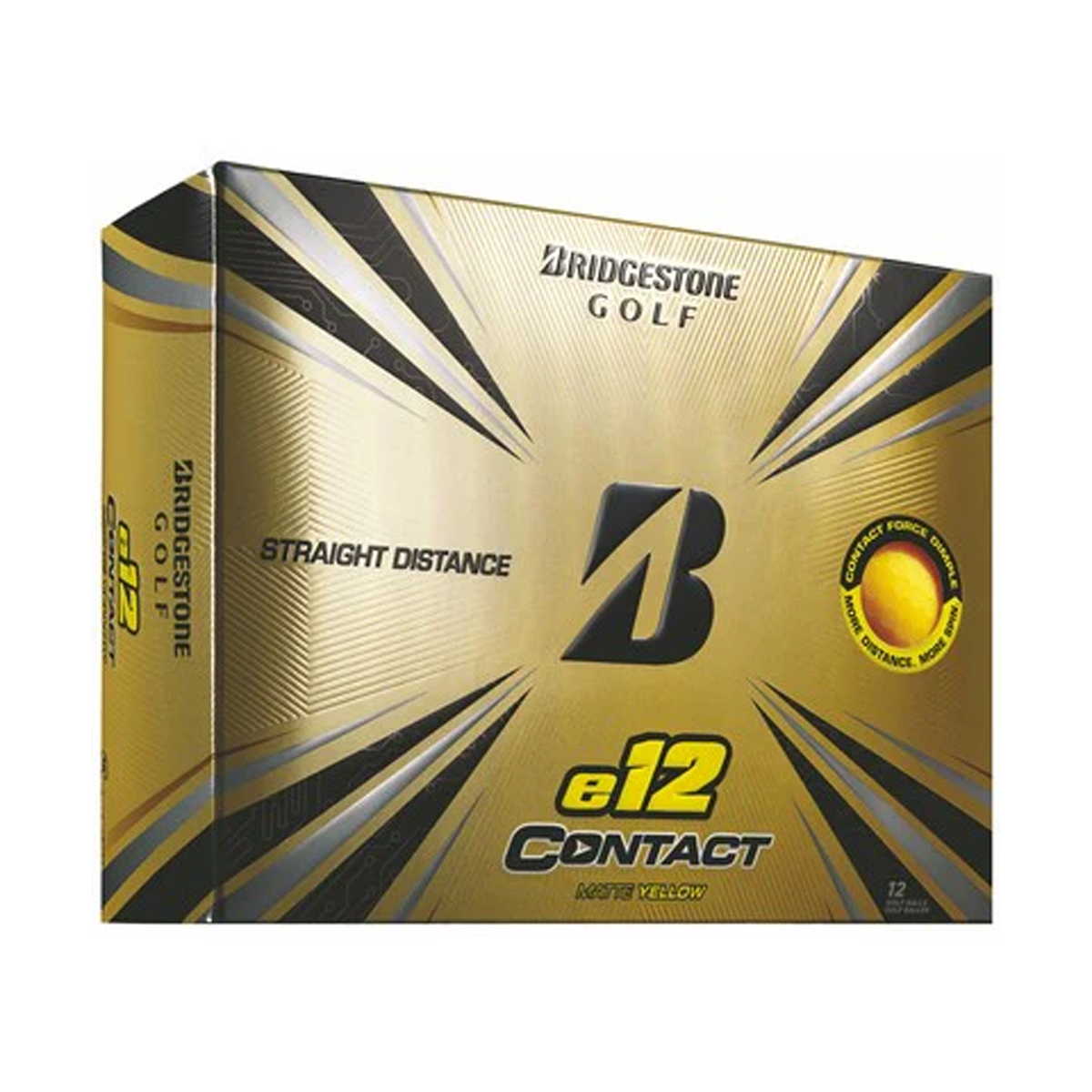 TMB BRIDGESTONE e12 CONTACT GOLF BALLS - DOZEN