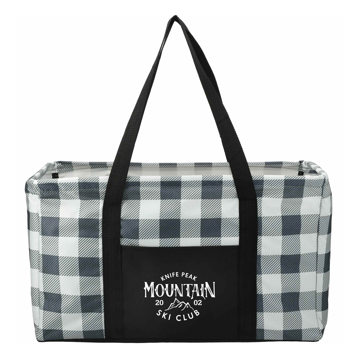 BUFFALO PLAID UTILITY TOTE