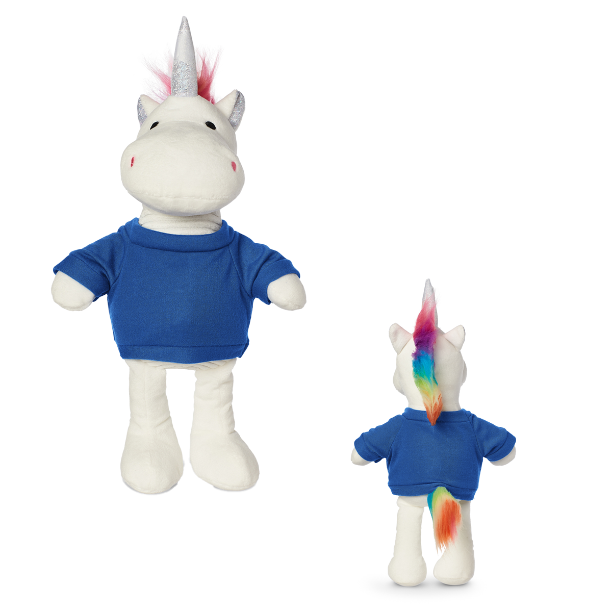 8.5" PLUSH UNICORN WITH T-SHIRT