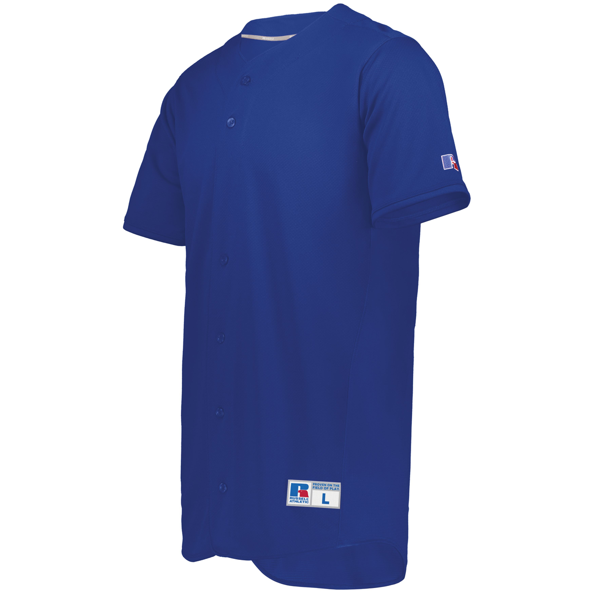 RUSSELL FIVE TOOL FULL-BUTTON FRONT BASEBALL JERSEY