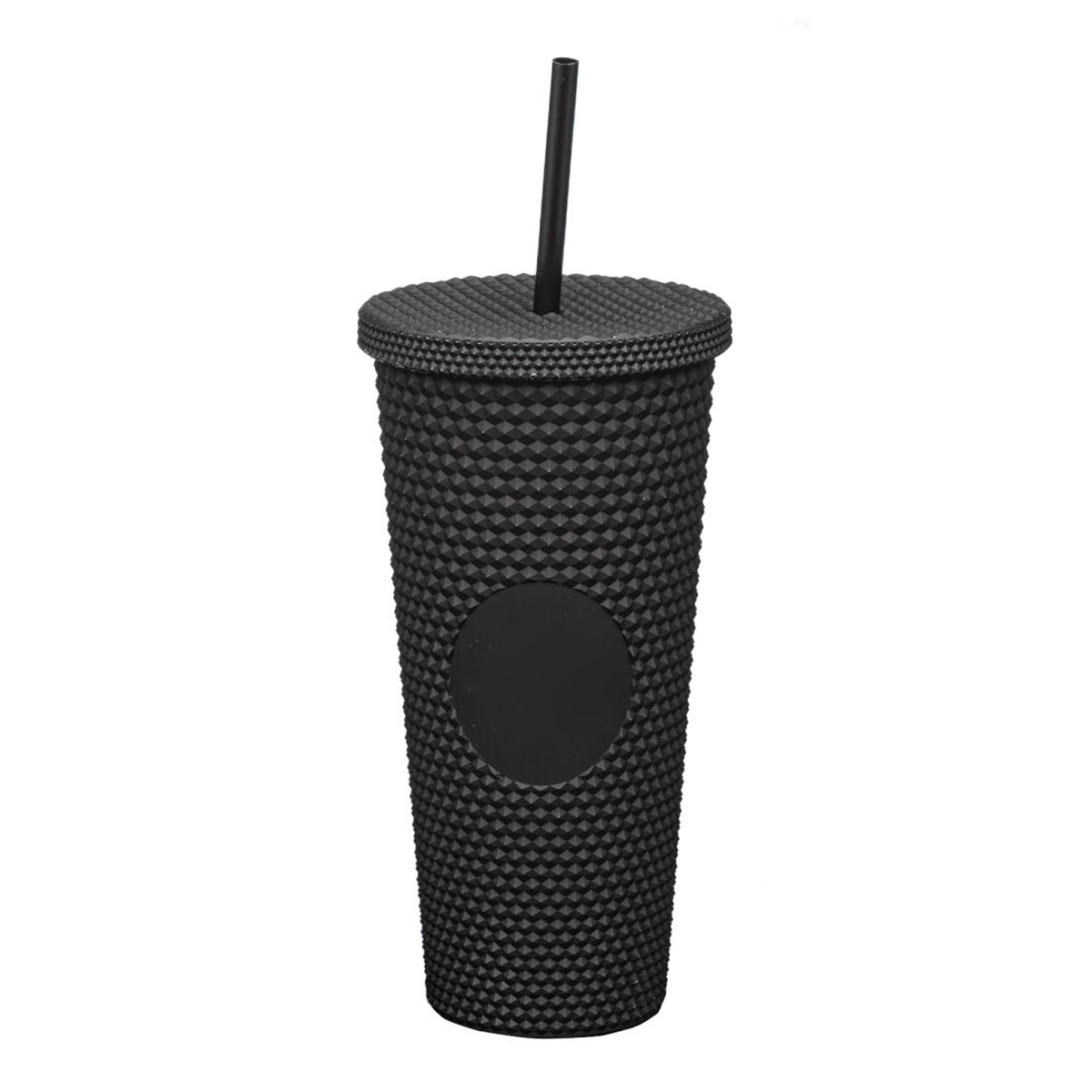 CRENSHAW TEXTURED TUMBLER WITH STRAW 21oz