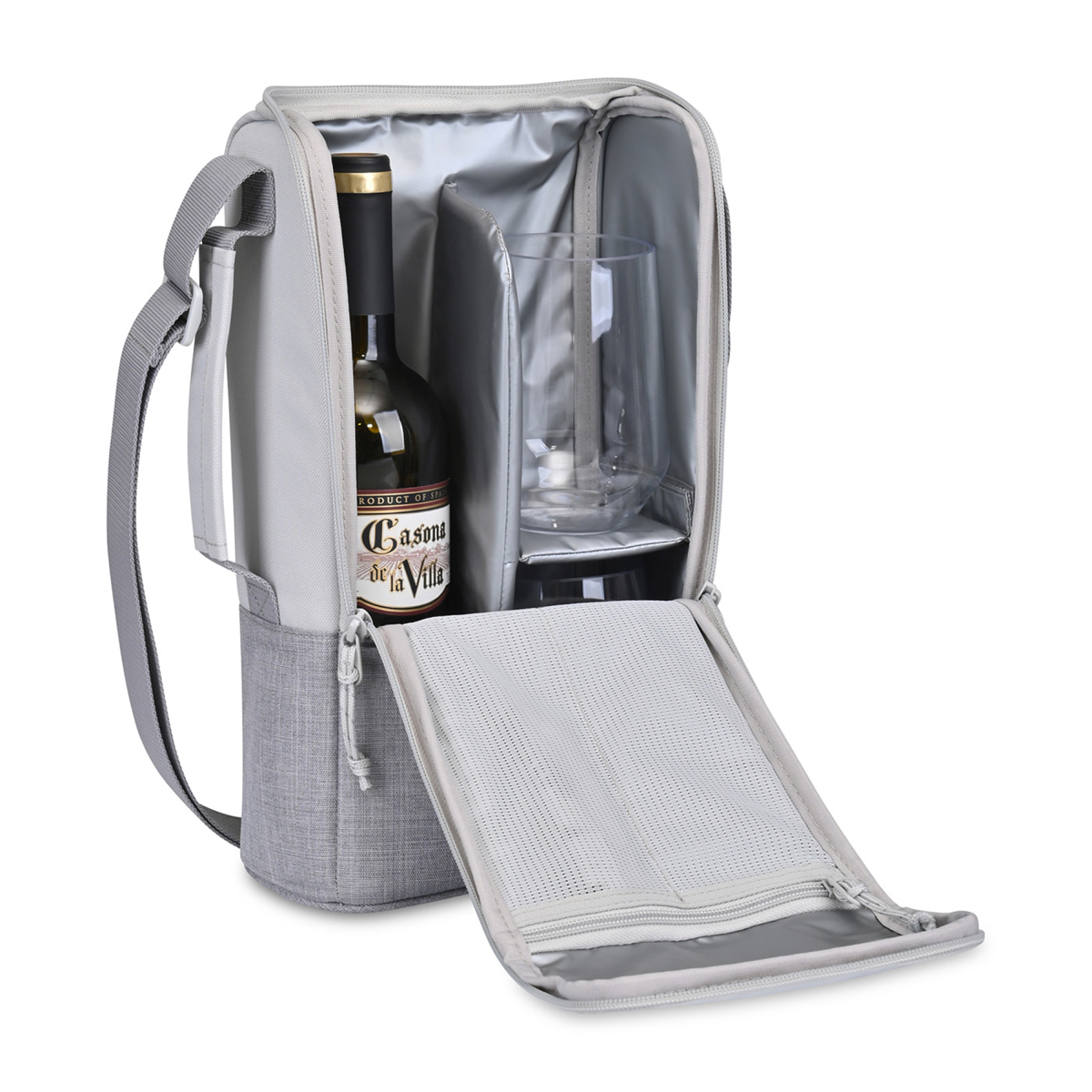 PARKVIEW INSULATED WINE-TO-GO CARRY TOTE