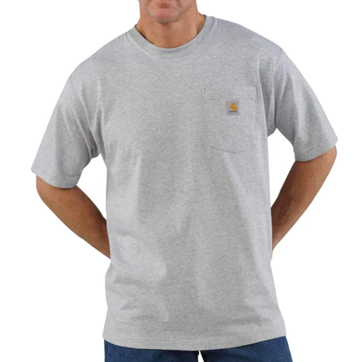 CARHARTT LOOSE FIT HEAVYWEIGHT SHORT-SLEEVE POCKET T-SHIRT