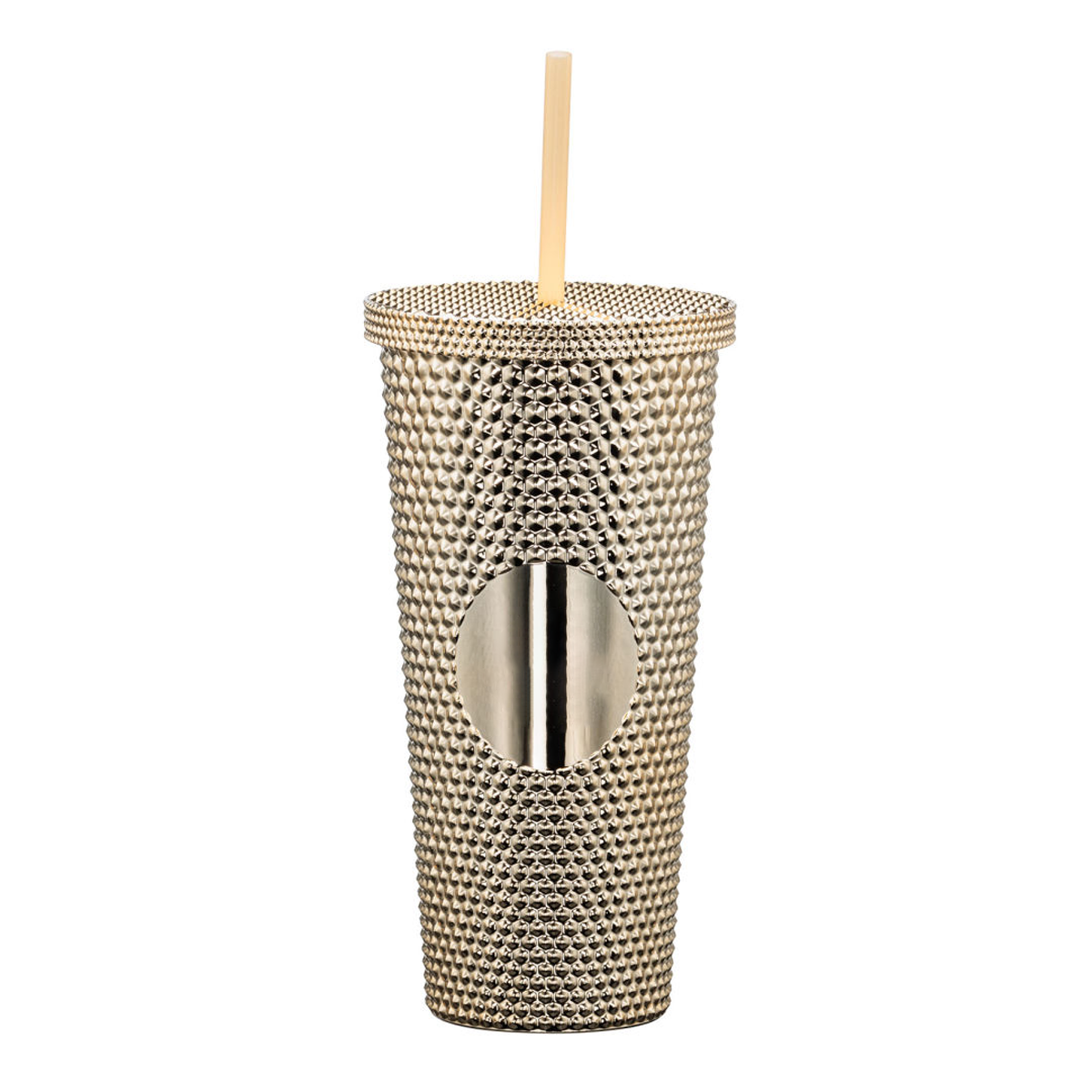 CRENSHAW TEXTURED TUMBLER WITH STRAW 21oz