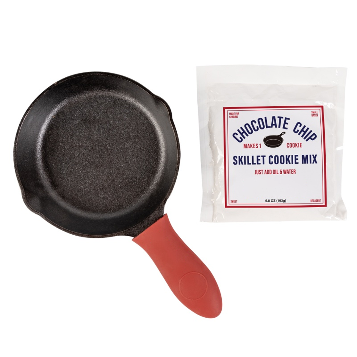 LODGE AND FRESH BEGINNINGS COOKIE MIX AND SKILLET SET