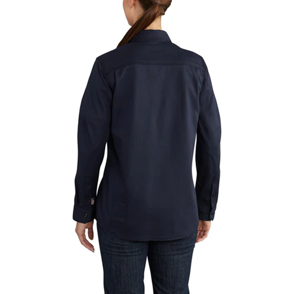 CARHARTT LADIES FLAME RESISTANT RELAXED FIT RUGGED FLEX TWILL SHIRT