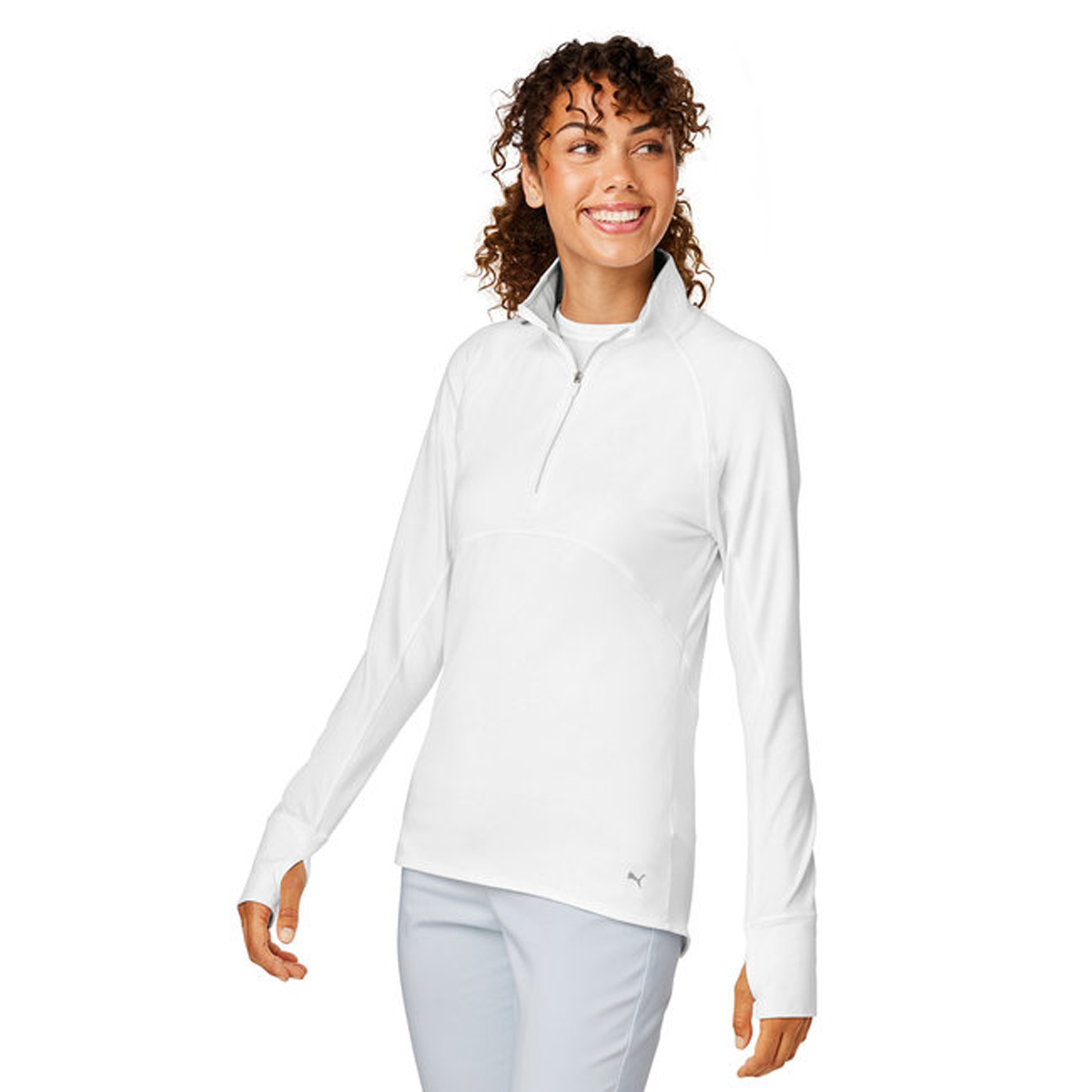 PUMA GOLF LADIES GAMER GOLF QUARTER-ZIP