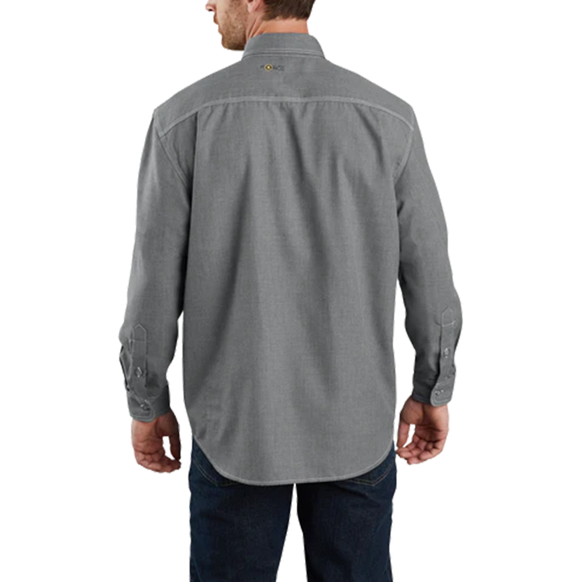 CARHARTT FR FORCE ORIGINAL FIT LIGHTWEIGHT LONG SLEEVE BUTTON SHIRT