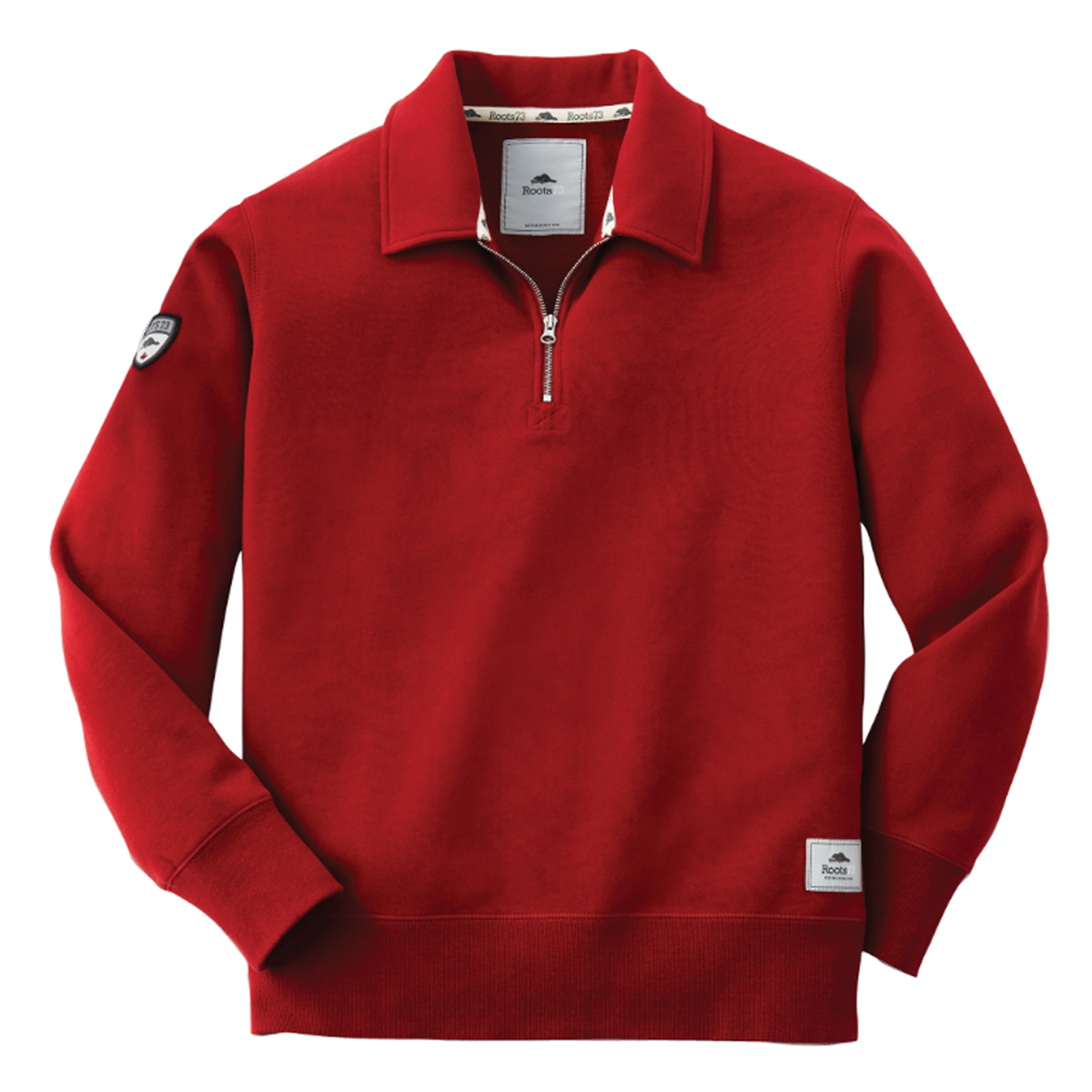 ROOTS73 MEN'S KILLARNEY FLEECE QUARTER-ZIP