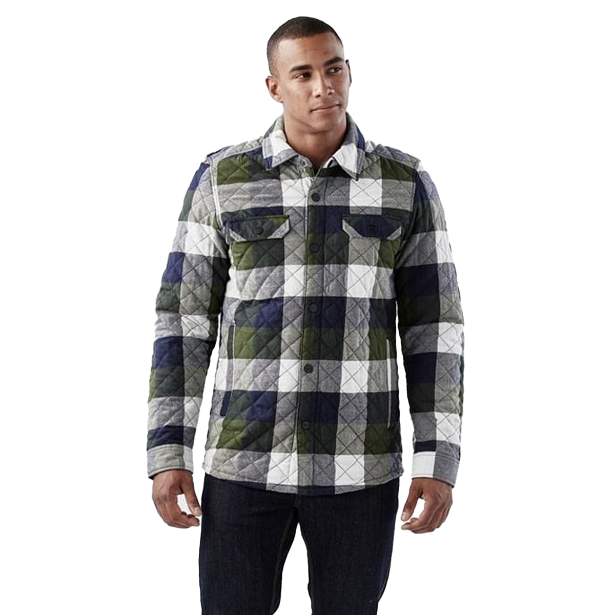 STORMTECH MEN'S NORTH BEACH PLAID SHACKET