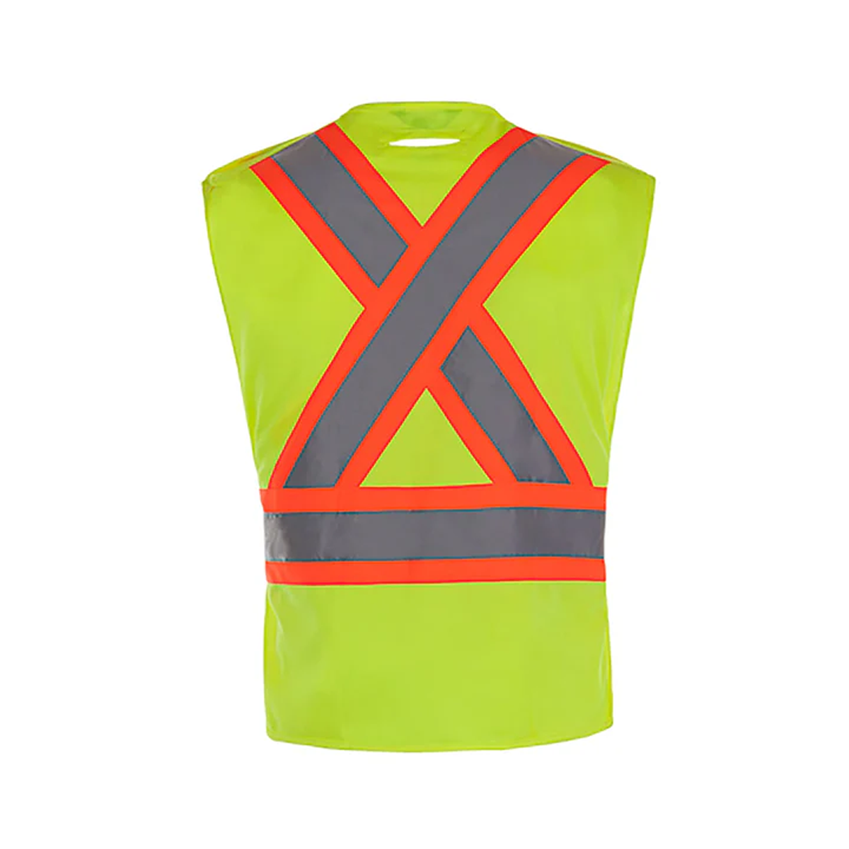 CANADA SPORTSWEAR ADULT PROTECTOR TRICOT HI-VIS 5-POINT TEAR AWAY VEST