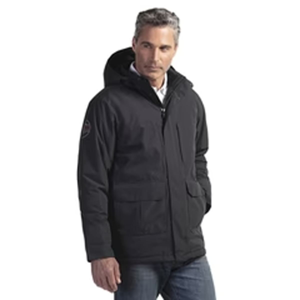 CANADA SPORTSWEAR IDEAL ADULT INSULATED PARKA WITH DETACHABLE HOOD