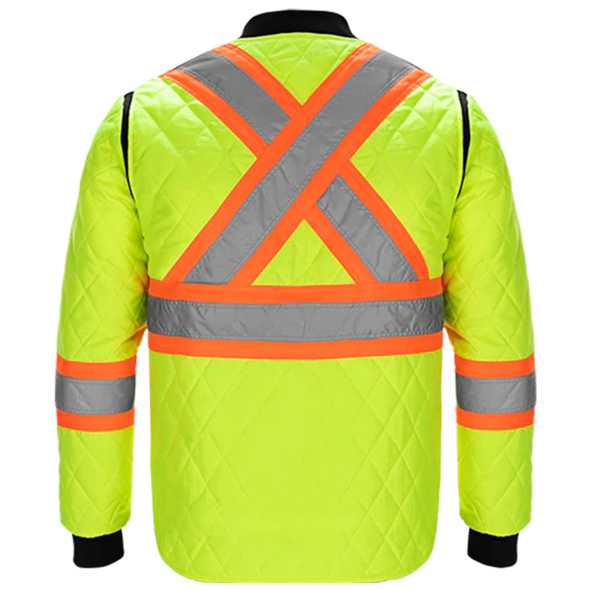 CANADA SPORTSWEAR ADULT PATCH HI-VIS QUILTED JACKET