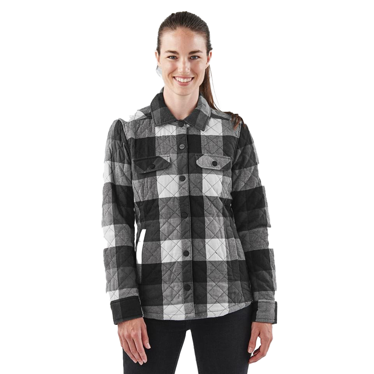 STORMTECH LADIES NORTH BEACH PLAID SHACKET