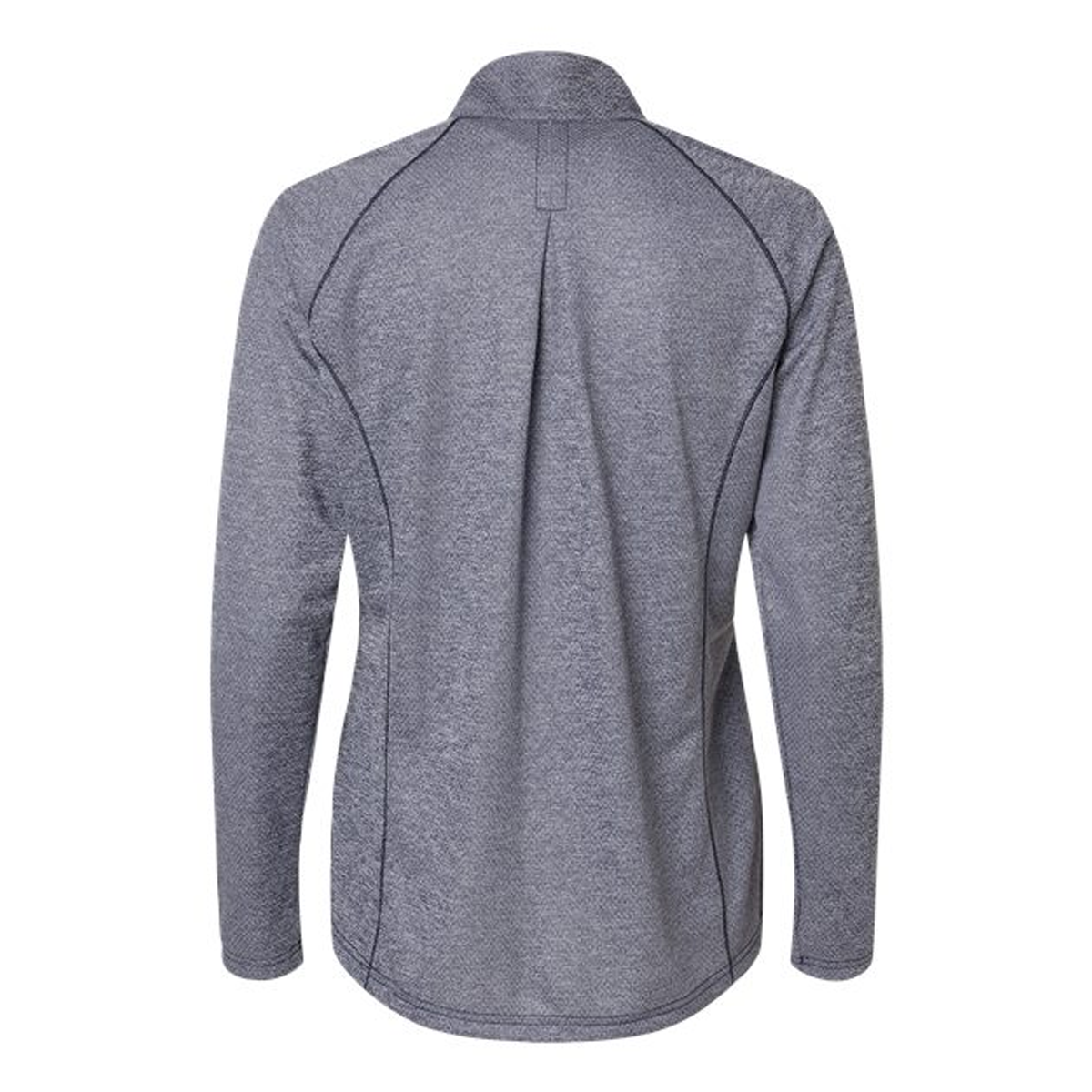 ADIDAS LADIES SPACE DYED QUARTER-ZIP PULLOVER