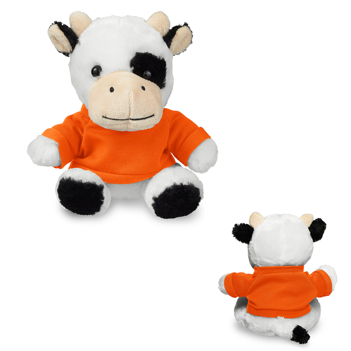 7" PLUSH COW WITH T-SHIRT