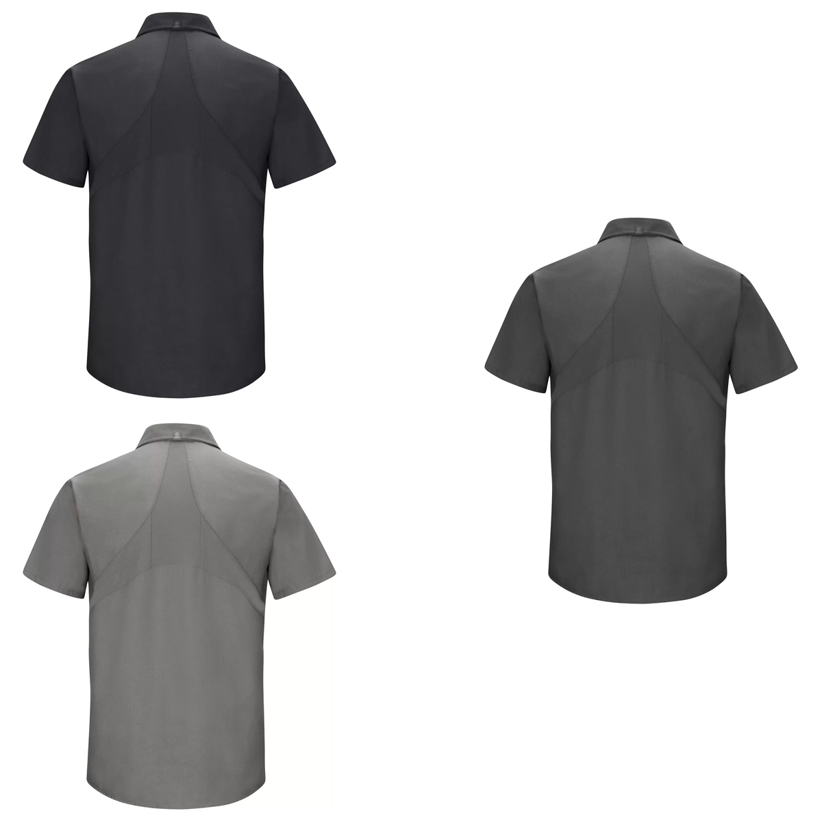 RED KAP MEN'S SHORT SLEEVE WORK SHIRT WITH MIMIX