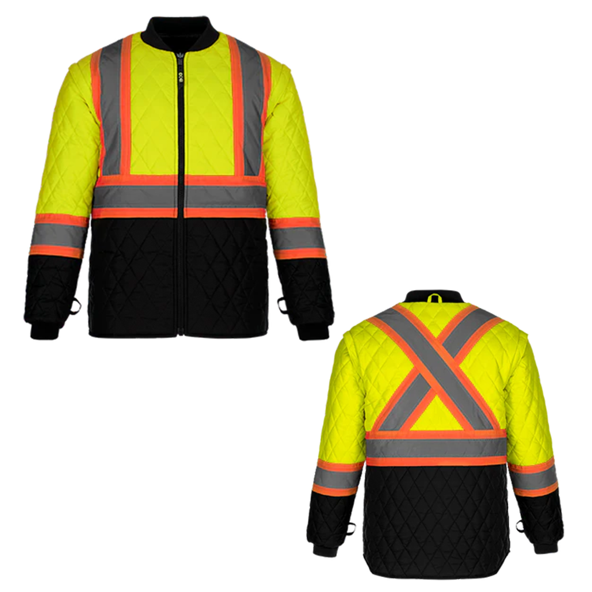 CANADA SPORTSWEAR ADULT KENWORTH 5-IN-1 HI-VIS COAT