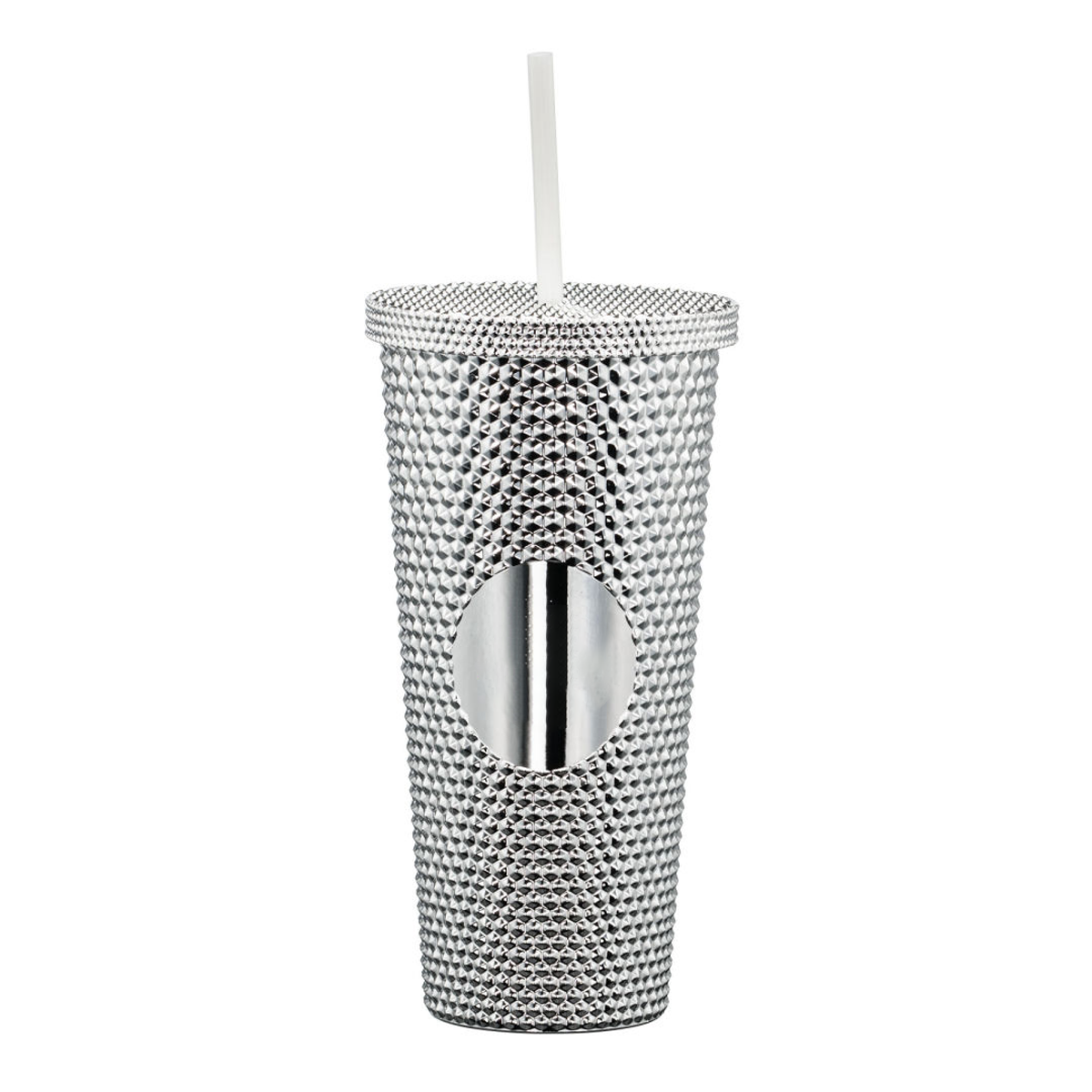 CRENSHAW TEXTURED TUMBLER WITH STRAW 21oz