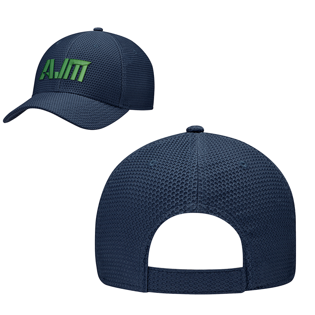 AJM 6-PANEL POLY OVOID & SPANDEX CONTOUR HAT