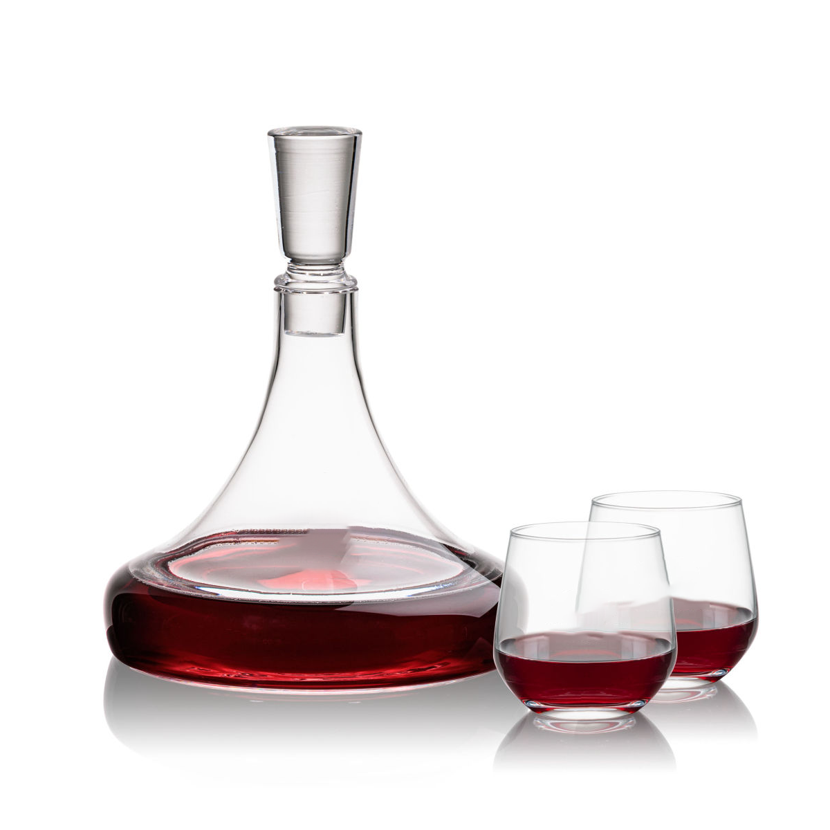 ASHBY DECANTER & CANNES WINE GLASSES