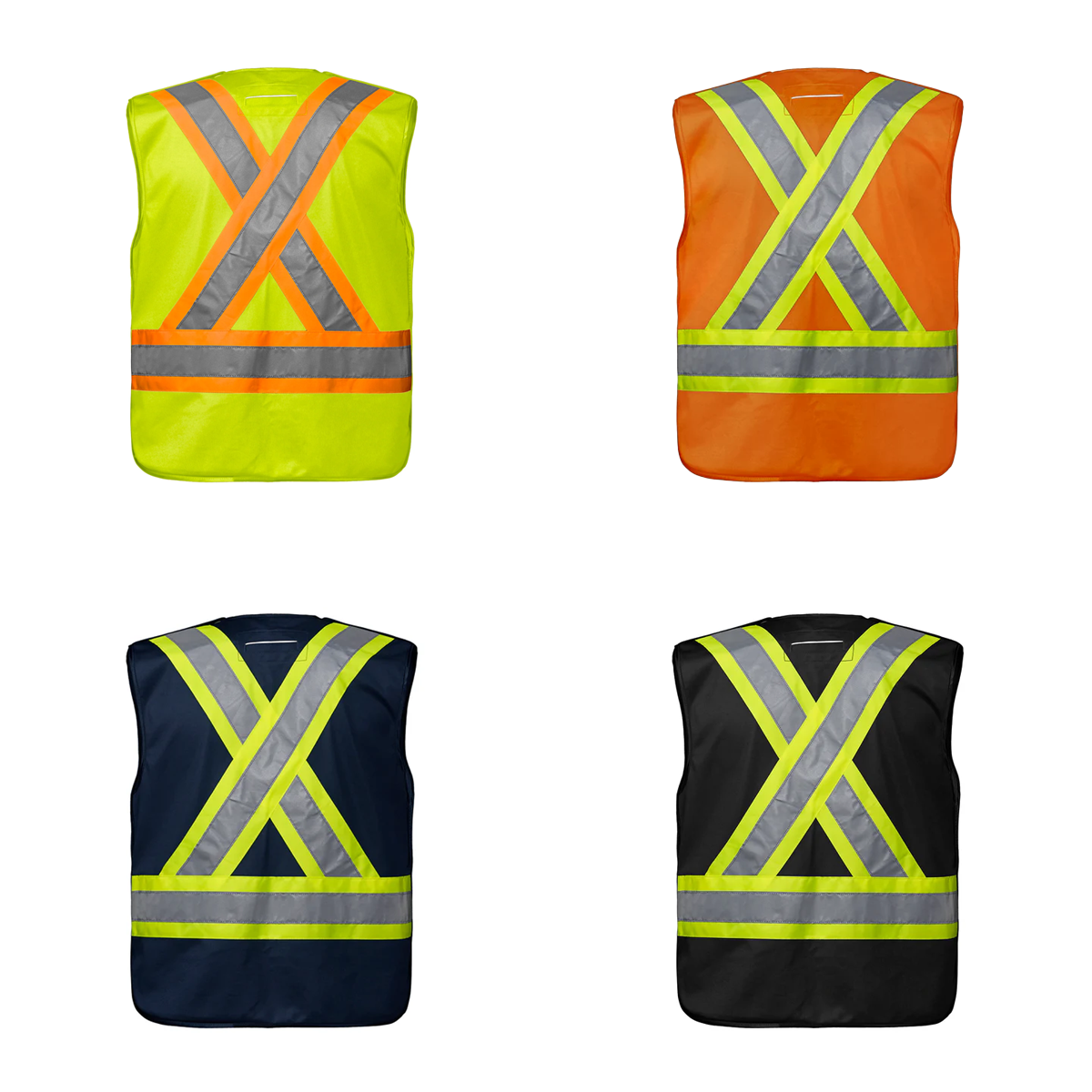 CANADA SPORTSWEAR VANGUARD TRICOT HI-VIS 5 POINT TEAR-AWAY VEST