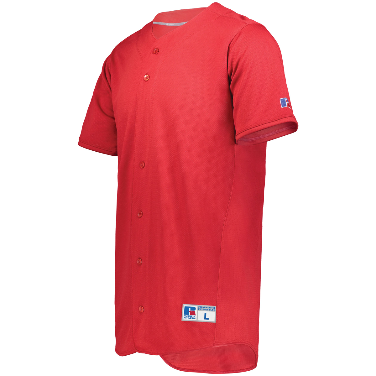 RUSSELL FIVE TOOL FULL-BUTTON FRONT BASEBALL JERSEY