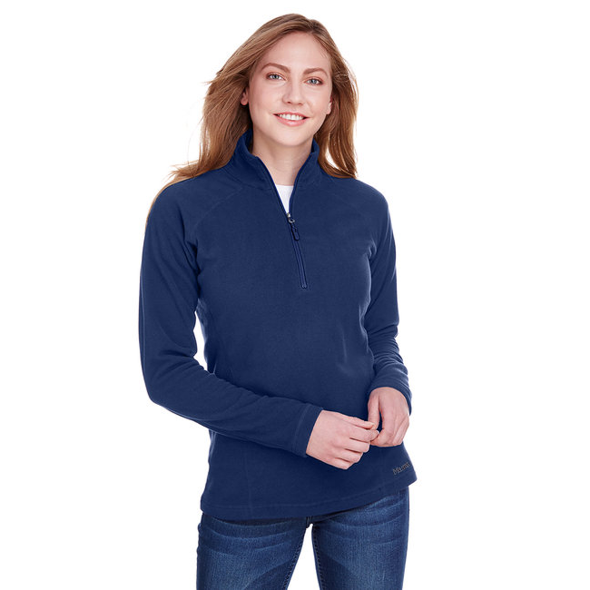 MARMOT LADIES ROCKLIN FLEECE QUARTER-ZIP