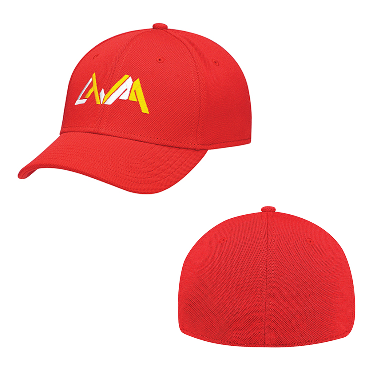 AJM 6-PANEL DELUXE POLYESTER CONTOUR HAT