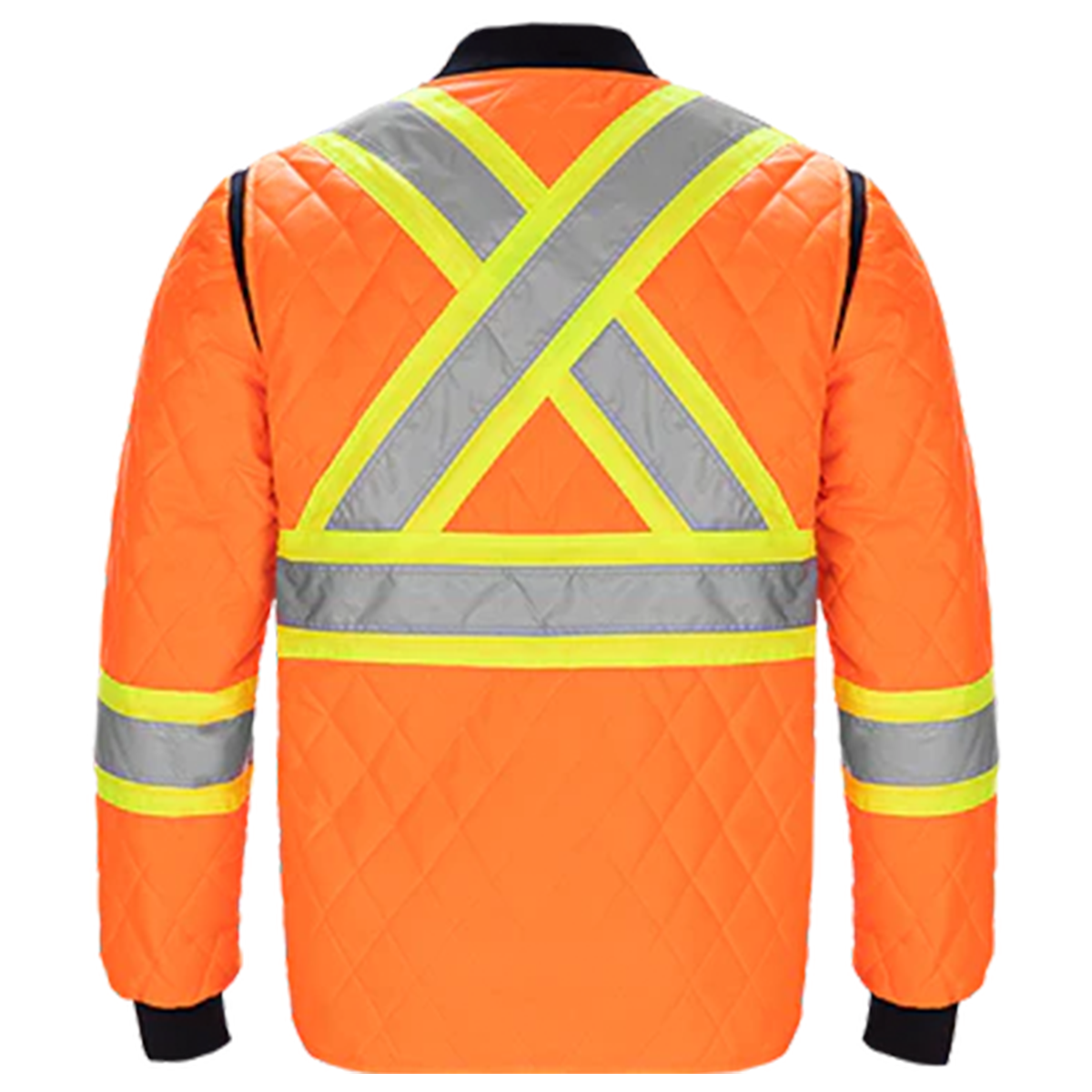 CANADA SPORTSWEAR ADULT PATCH HI-VIS QUILTED JACKET